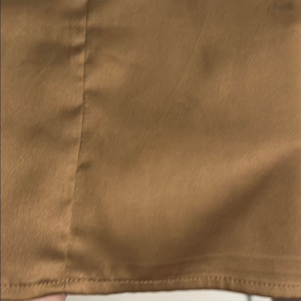 Banana Republic Tan V-Neck Blouse - Picture 5 of 8
